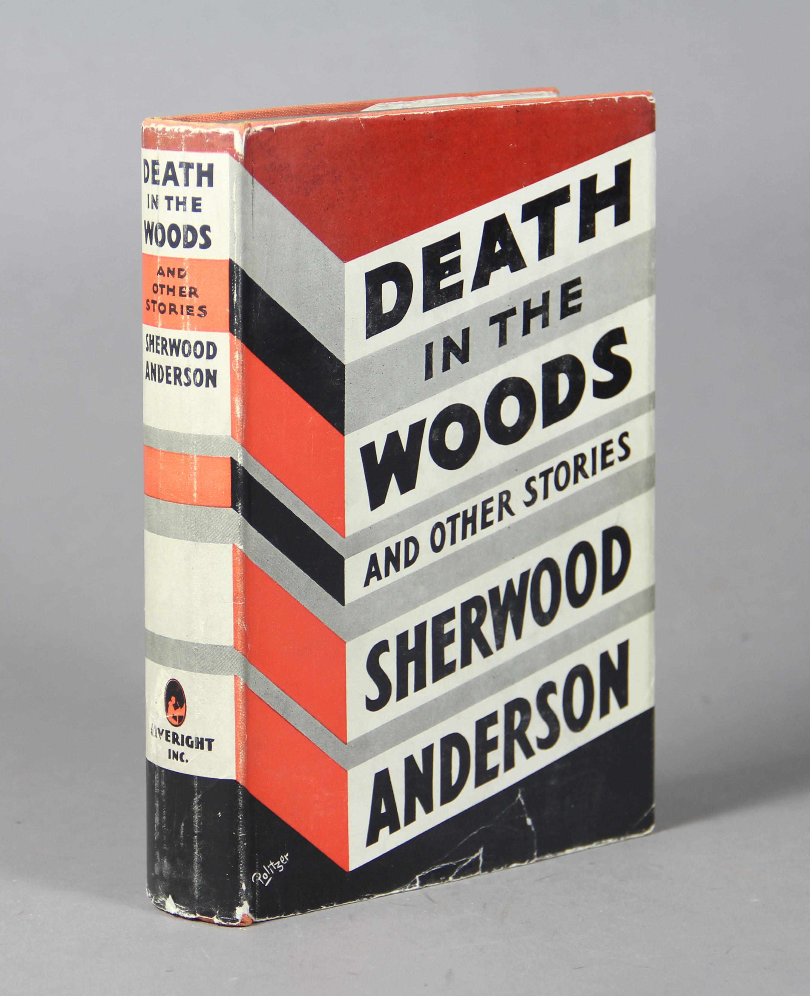 Appraisal: ANDERSON SHERWOOD - Death in the Woods New York Liveright