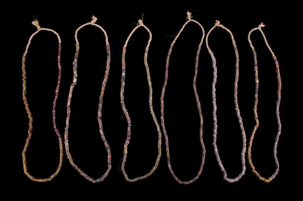 Appraisal: Collection of Venetian Trade Bead Necklaces Included in this lot