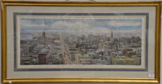 Appraisal: Three framed Harper's Weekly hand colored lithographs including a pair