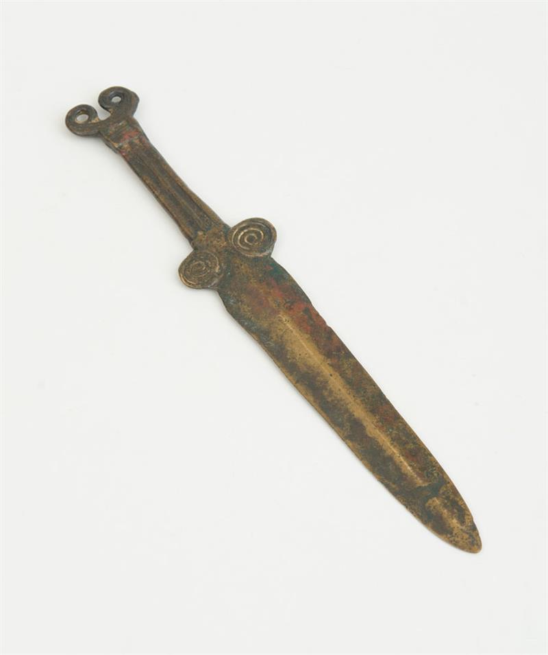 Appraisal: RARE SCYTHIAN ORDOS BRONZE SHORT SWORD x in Property from