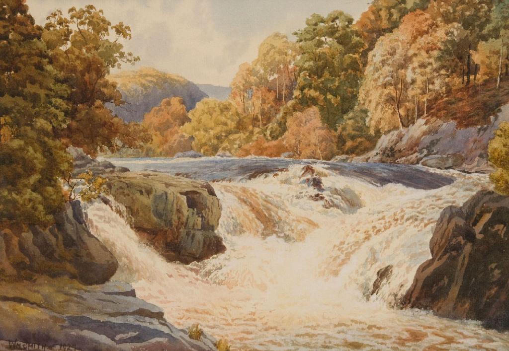 Appraisal: WILLIAM SMITH EARLY th CENTURY RIVER IN SPATE IN AUTUMN