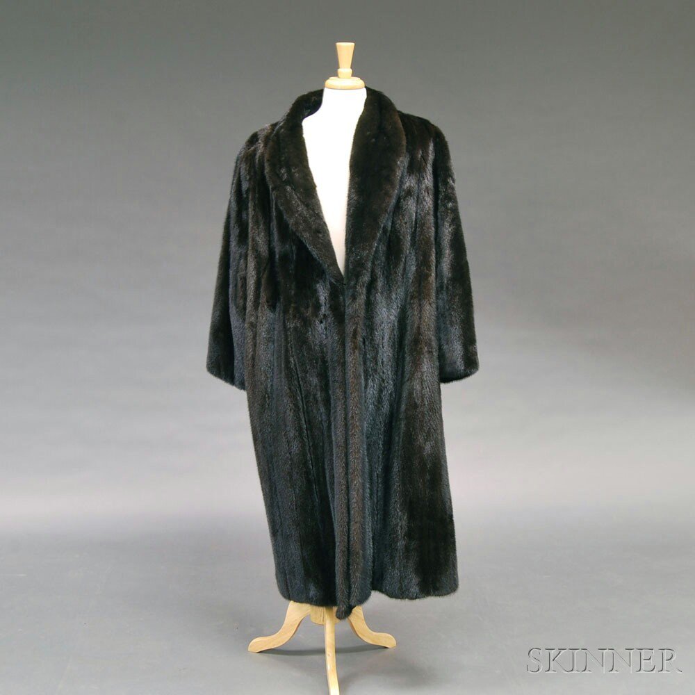 Appraisal: Full-length Mink Coat with a label from The Evans Collection