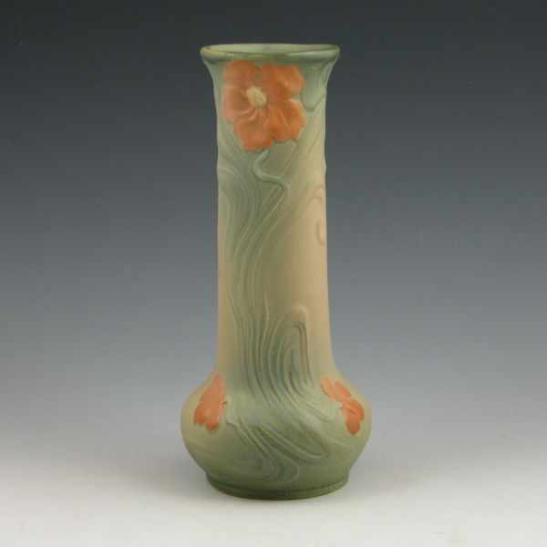 Appraisal: Weller L' Art Nouveau vase with excellent floral mold Marked