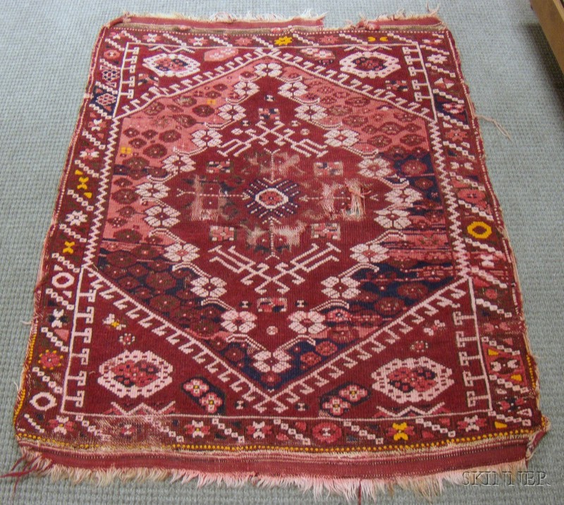 Appraisal: Bergama Rug West Anatolia th century ft in x ft