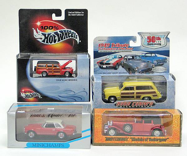 Appraisal: Boxed Plastic Cars Vitesse Ertl Roadchamp and other vehicles from