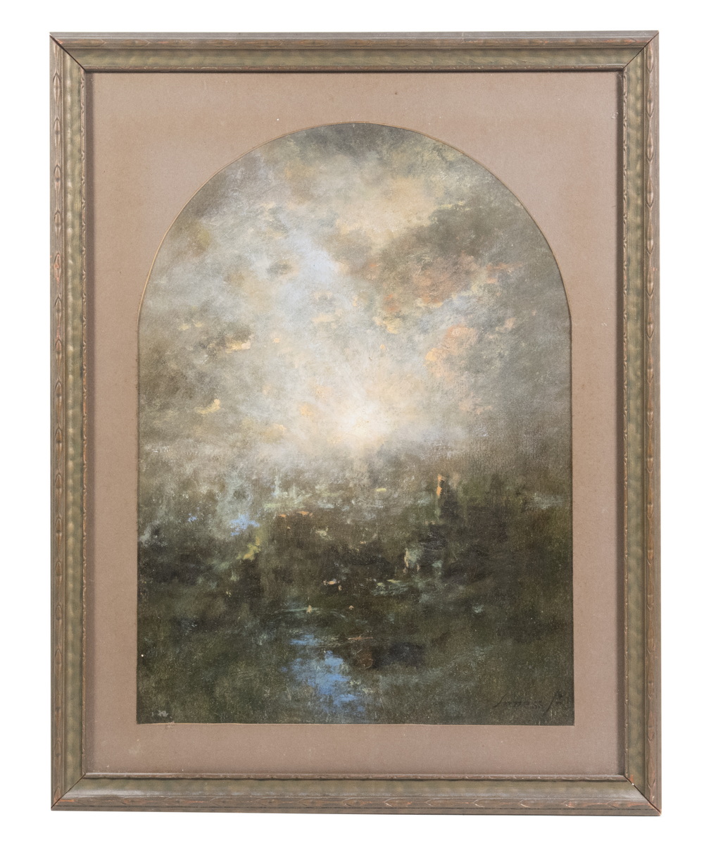 Appraisal: GEORGE INNESS JR NY FL FRANCE - The Only Hope