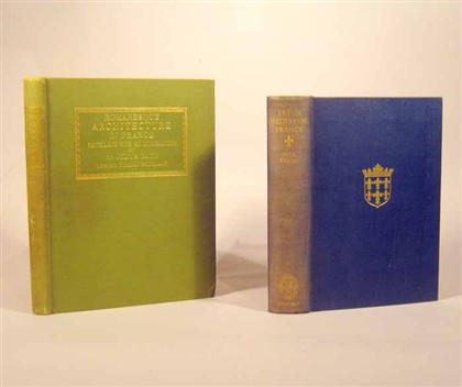 Appraisal: vols French Medieval Art Architecture Evans Joan Art in Medieval