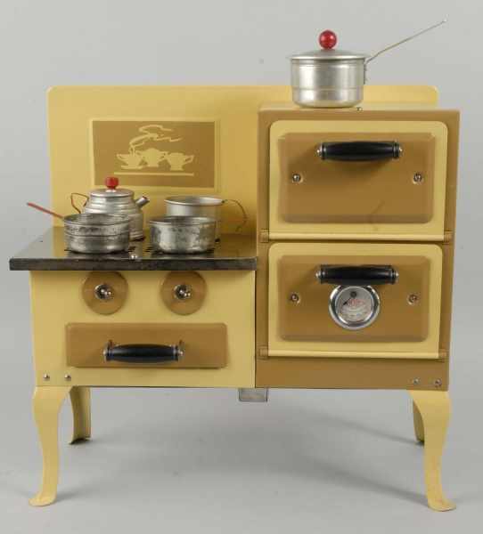 Appraisal: Tin Empire Electric Children's Stove Description Includes accessories Condition Restored