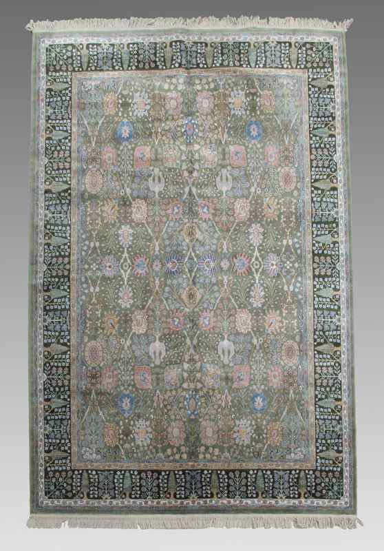 Appraisal: MODERN AMERICAN KARASTAN MACHINE WOVEN WOOL RUG ' '' x