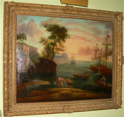 Appraisal: MANNER OF CLAUDE JOSEPH VERNET french -