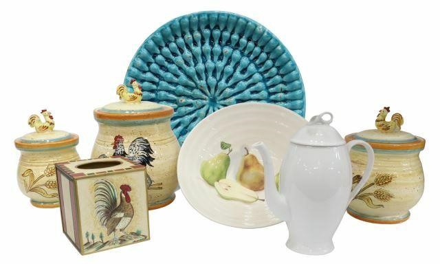 Appraisal: lot of Decorative kitchen table items highlights include Mikasa Classic