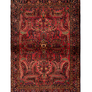 Appraisal: A Sarouk Wool Rug Circa feet inches x feet inches