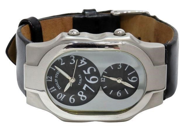 Appraisal: Gent's Philip Stein Teslar Signature Series wristwatch stainless steel case