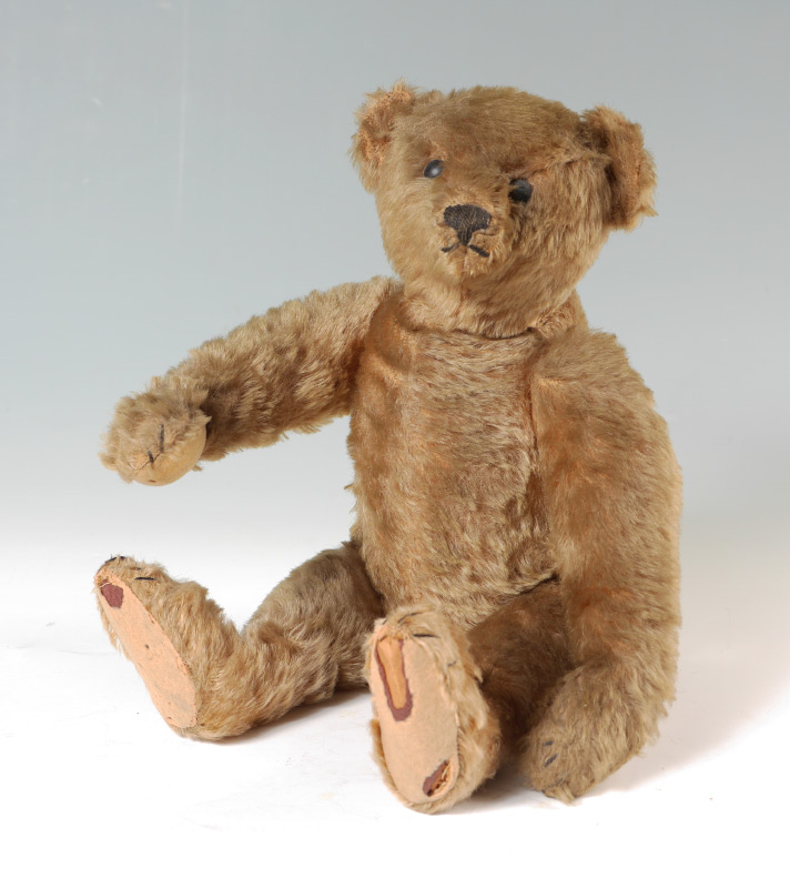 Appraisal: EARLY STEIFF MOHAIR BEAR '' tall bear jointed at the