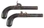 Appraisal: PAIR OF LELYON PERCUSSION POCKET PISTOLS Cal NSN - oct