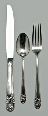 Appraisal: Spring Glory sterling flatware International pieces no monograms oz T