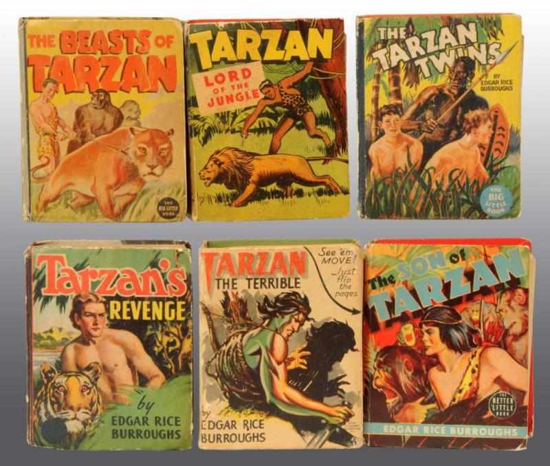 Appraisal: Lot of Tarzan Big Little Books Description Lot includes Tarzan