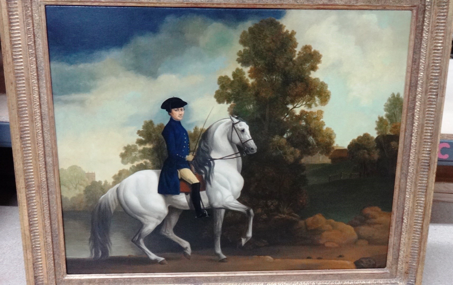 Appraisal: Tim K Brown after George Stubbs Lord Pigot of Patshull