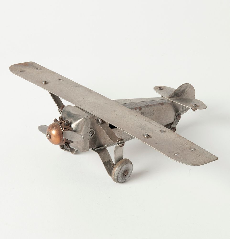 Appraisal: Metal Craft Spirit of St Louis Toy Airplane Built from