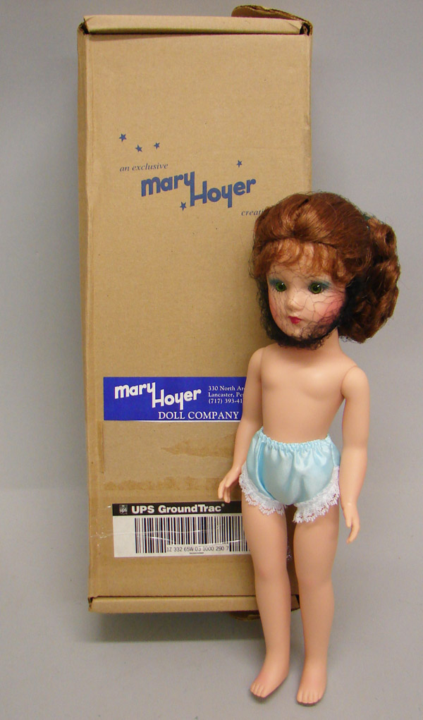 Appraisal: Vinyl MIB Mary Hoyer Playdoll Wavy w wispy auburn ponytail