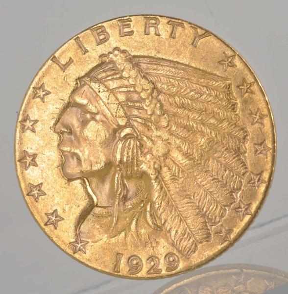 Appraisal: - Gold Indian Head Quarter Eagle Description AU