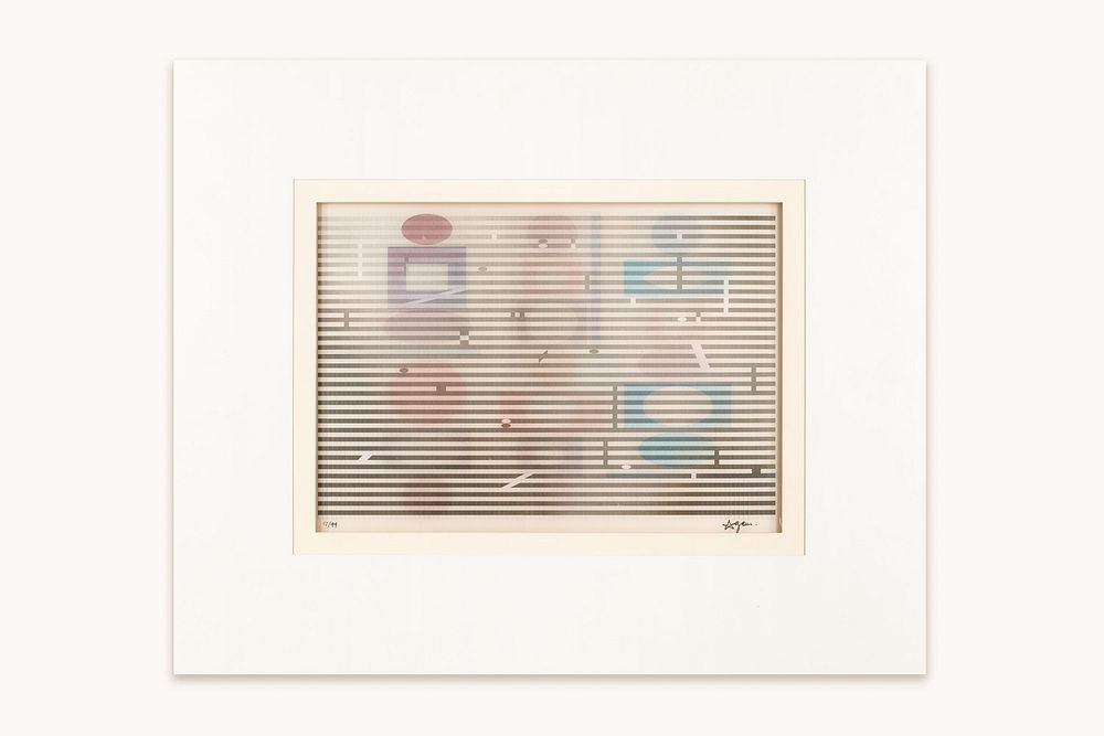 Appraisal: YAACOV AGAM ISRAELI B YAACOV AGAM ISRAELI B From the