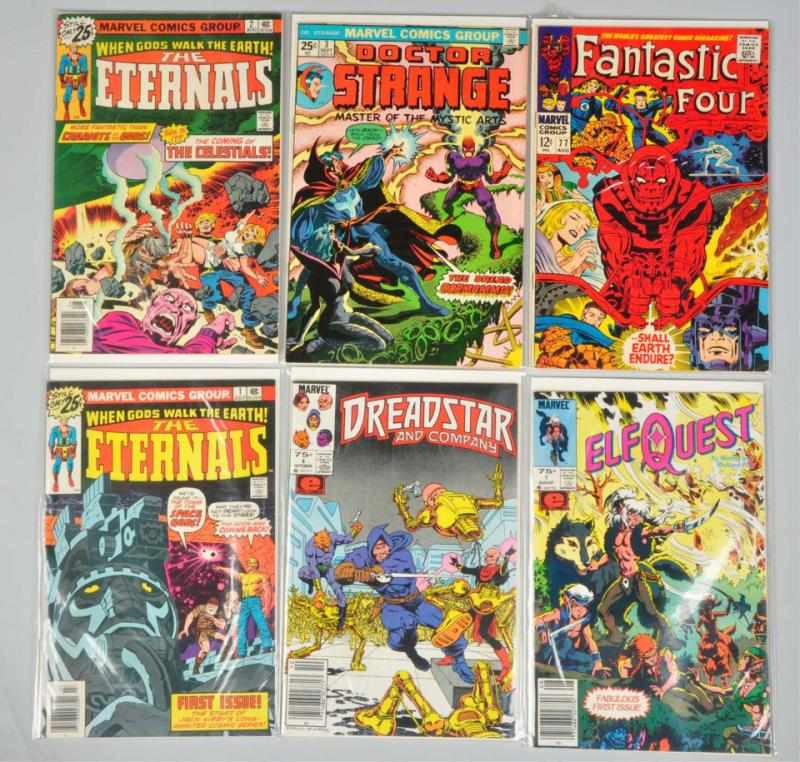 Appraisal: Silver Bronze Modern Age Comic Books This lot contains multiple