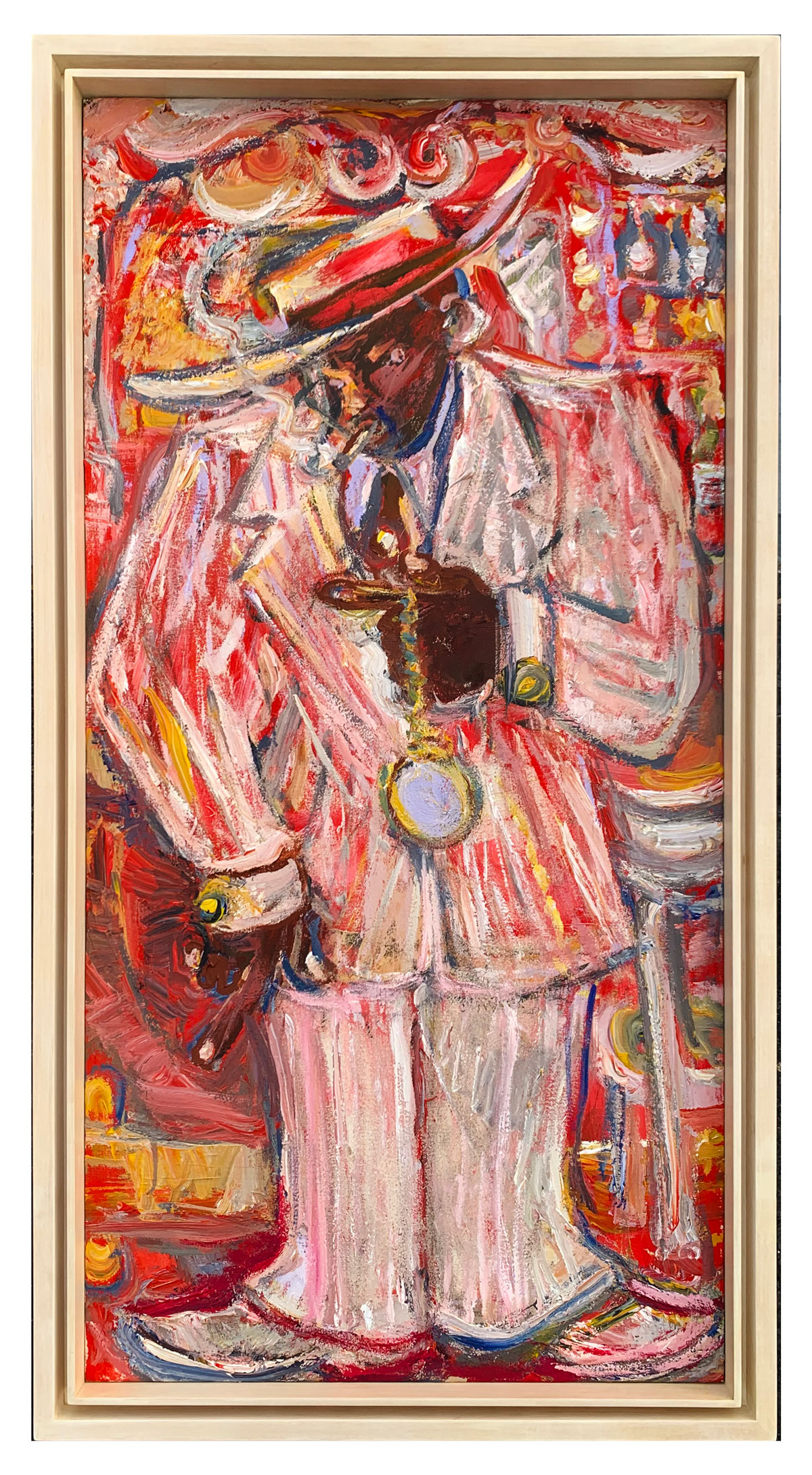 Appraisal: TURNER Andrew American - ''Zoot Suit'' Depicting A large African