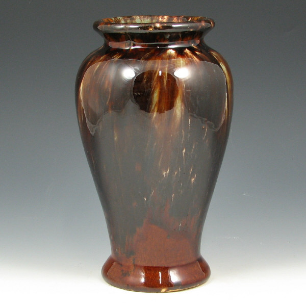 Appraisal: Brush McCoy Onyx Vase Brush McCoy Onyx vase Unmarked Thin