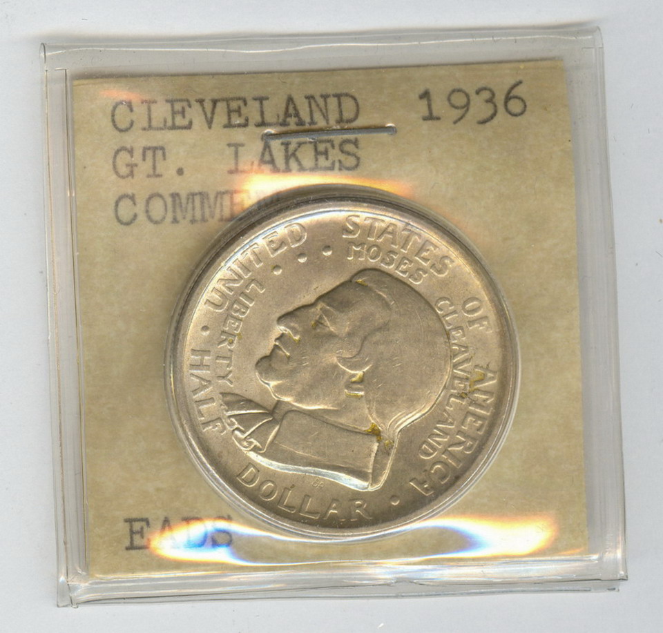 Appraisal: CLEVELAND GREAT LAKES EXPO CENT HALF DOLLAR