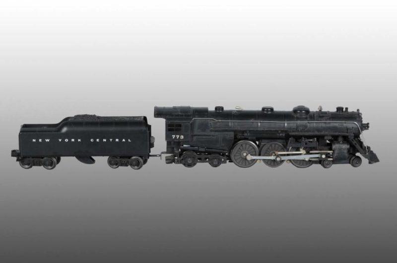 Appraisal: Lionel Hudson Engine W Tender Description Post-war to Locomotive is