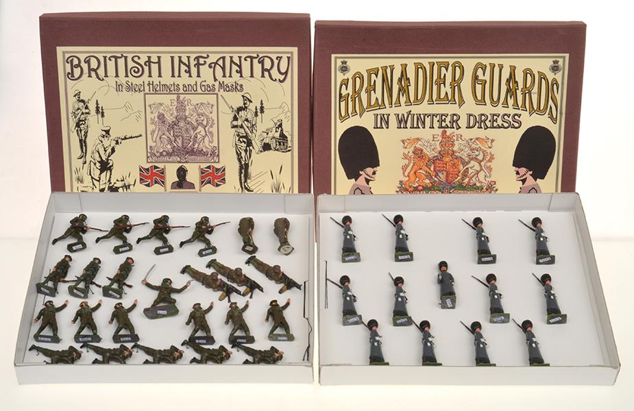 Appraisal: X BRITAINS SETS INCLUDING GRENADIER GUARDS IN WINTER DRESS AND