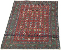 Appraisal: A Caucasian Style Estate Carpet A Caucasian style estate carpet