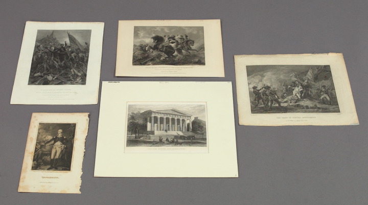 Appraisal: Extensive Collection of Approximately Five Hundred American Historical Prints including