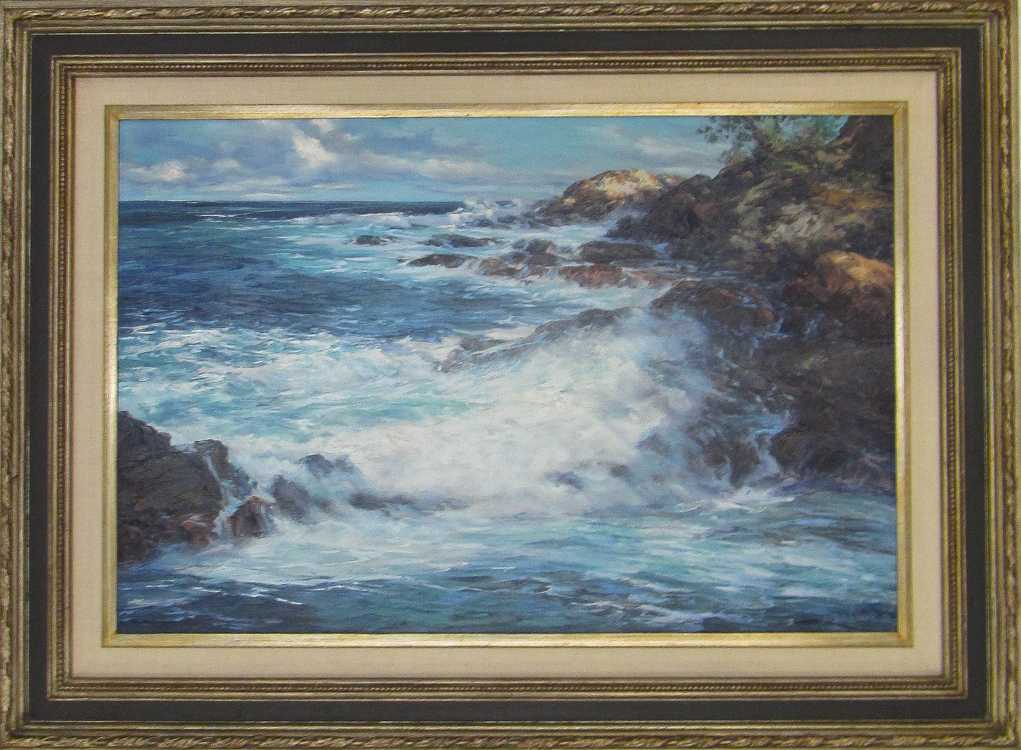 Appraisal: JOYCE CLARK OIL ON CANVAS Oregon Hawaii California - Rockledge