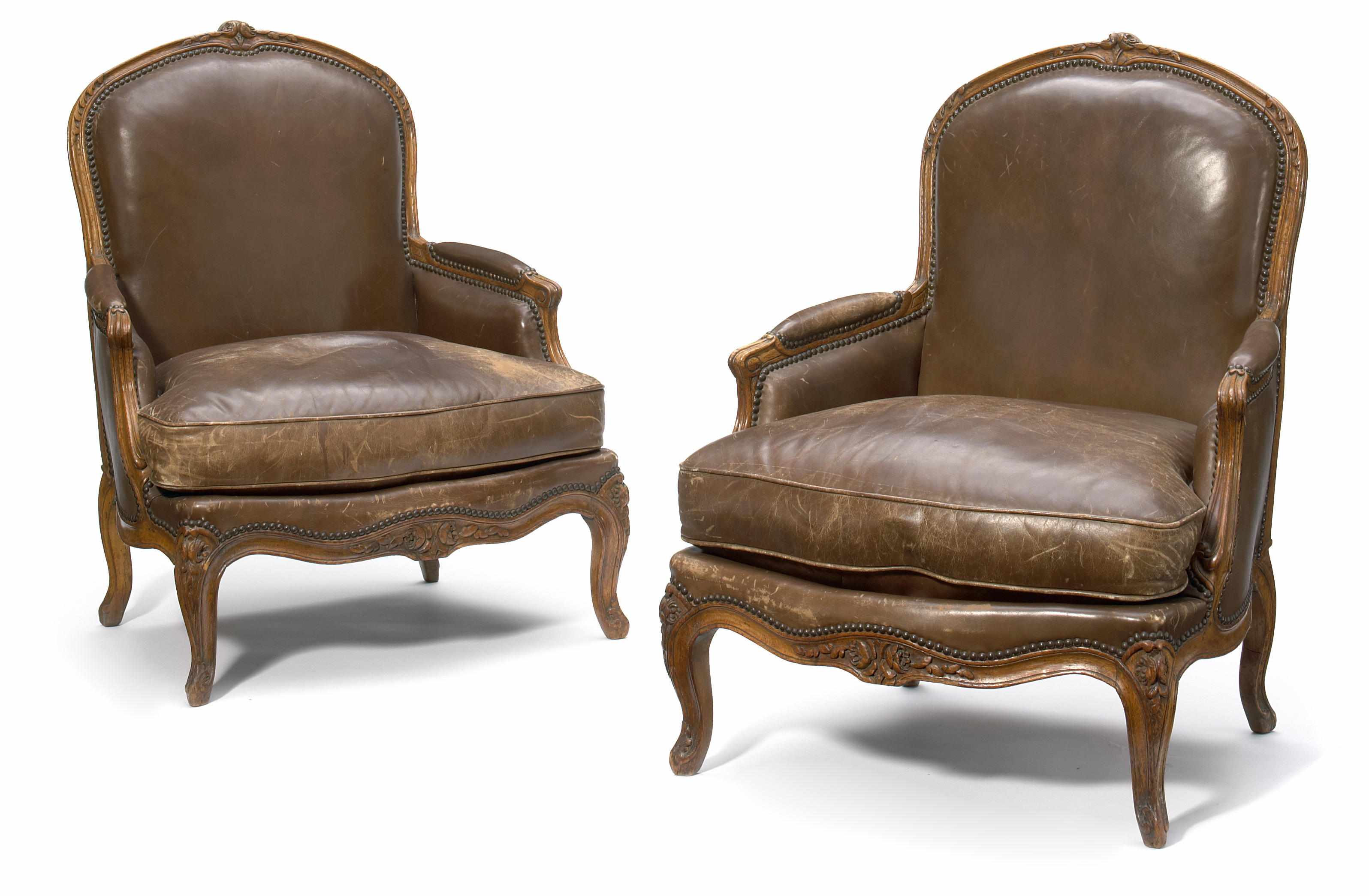 Appraisal: Property of another owner A pair of Louis XV carved