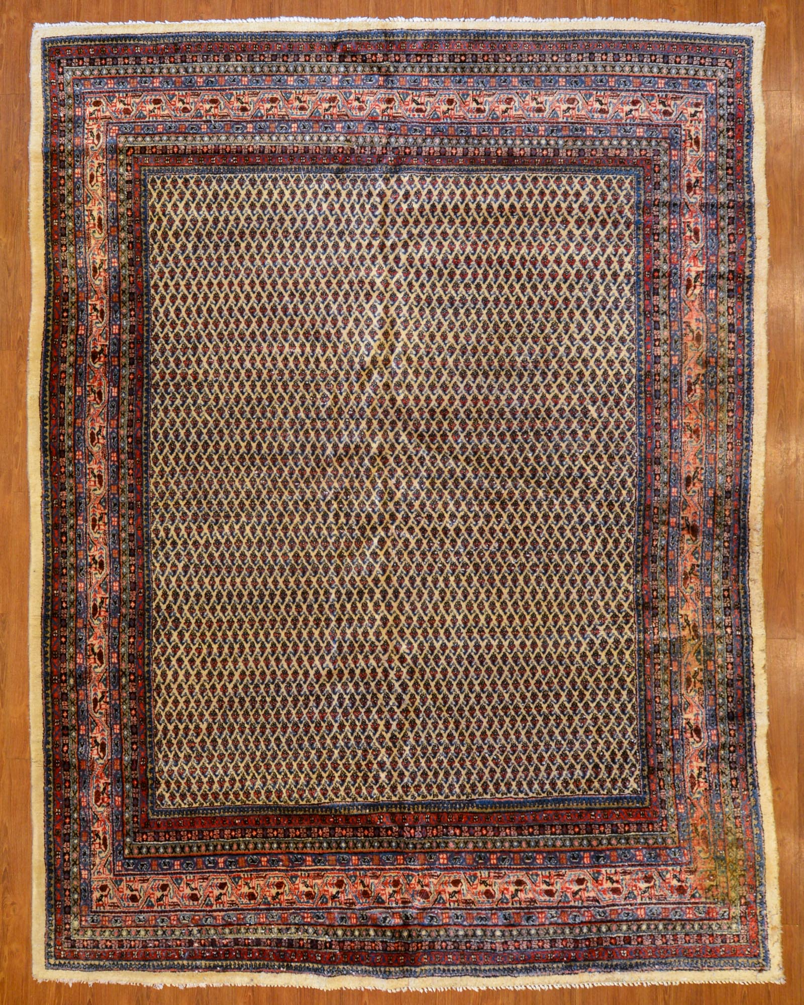 Appraisal: SAROUK RUG PERSIA X Fourth quarter- th century hand-knotted wool