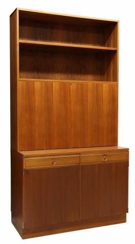 Appraisal: Swedish mid-century modern teak cabinet with bar designed by Bertil