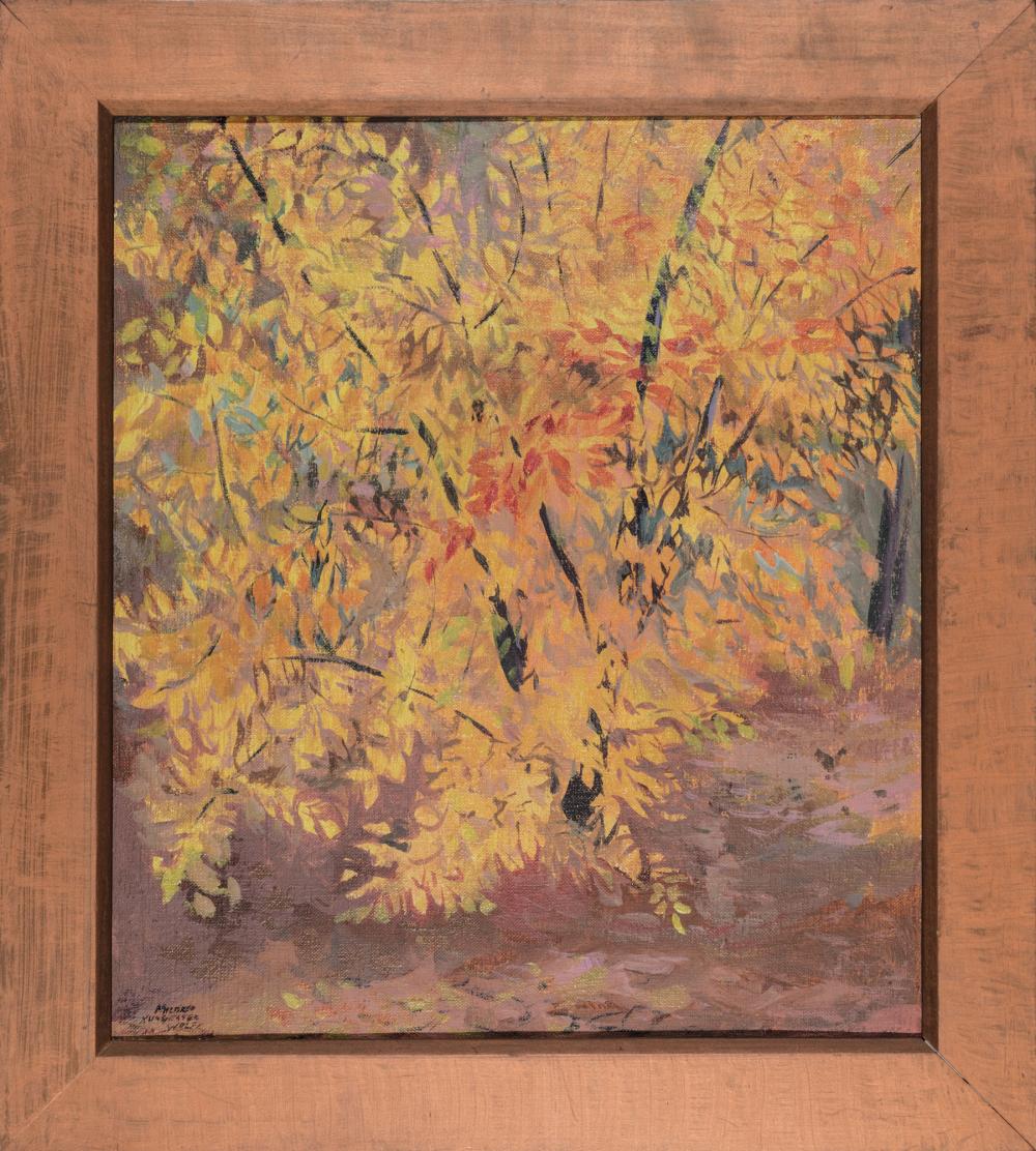 Appraisal: Mildred Nungester Wolfe American Mississippi - Fall Foliage oil on