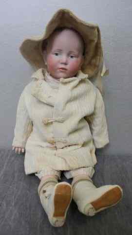 Appraisal: German Kammer Reinhardt Bisque Boy withComposition Body From a New