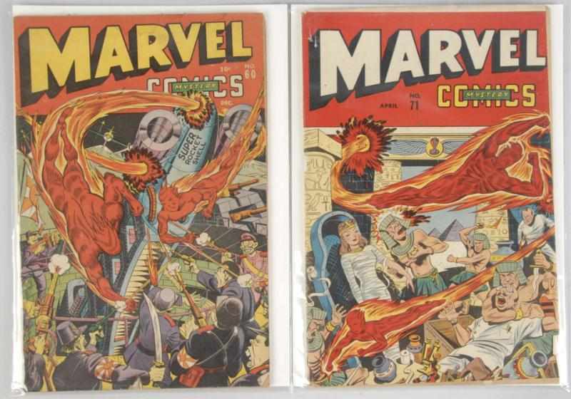 Appraisal: Lot of s Marvel Mystery Comics Description This lot includes