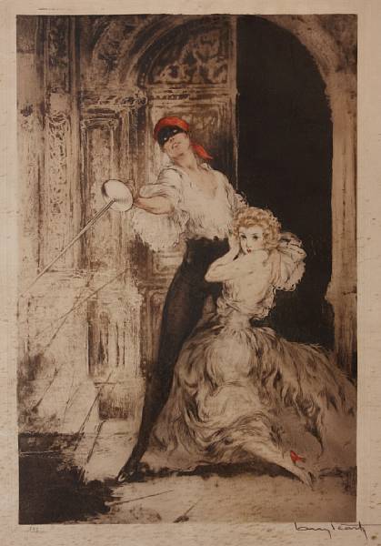 Appraisal: Louis Icart French - Don Juan H C amp I