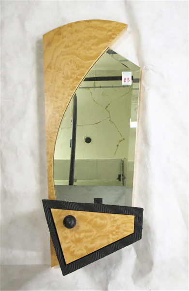 Appraisal: CHARLES B COBB ENTRY HALL WALL MIRROR WITH DRAWER Charles