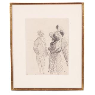 Appraisal: Theophile Alexandre Steinlen drawing Theophile Alexandre Steinlen drawing Theophile Alexandre