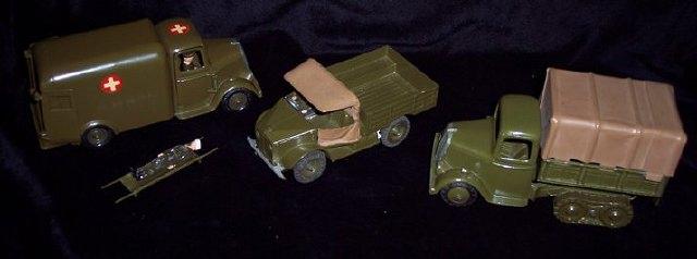 Appraisal: A Britains Army Motor Ambulance with driver casualty and stretcher