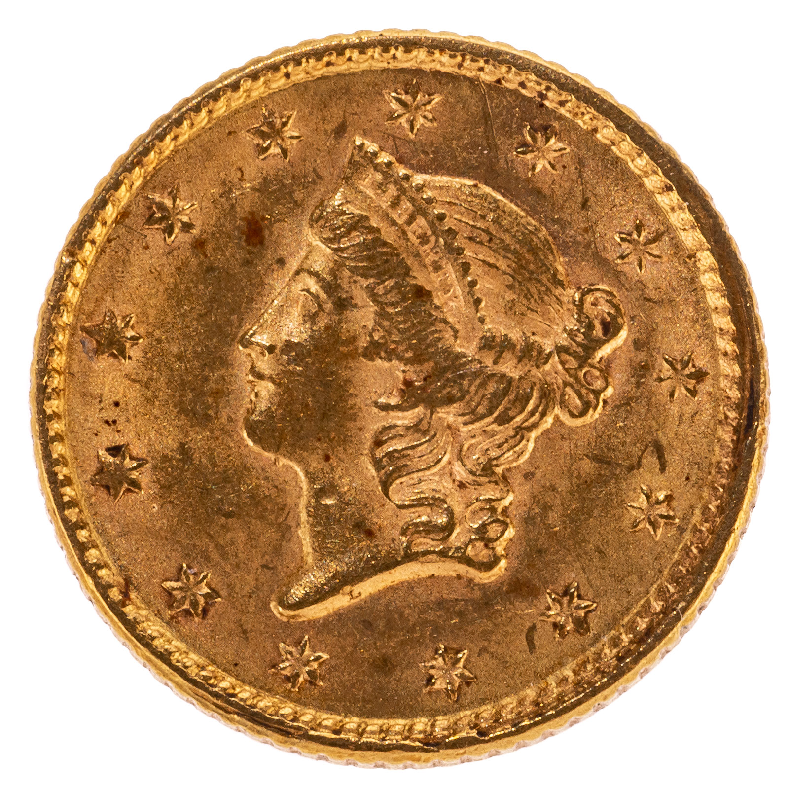 Appraisal: GOLD DOLLAR XF