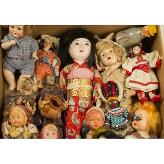 Appraisal: Lot of pcs World Ethnic Dolls Lot of assorted world