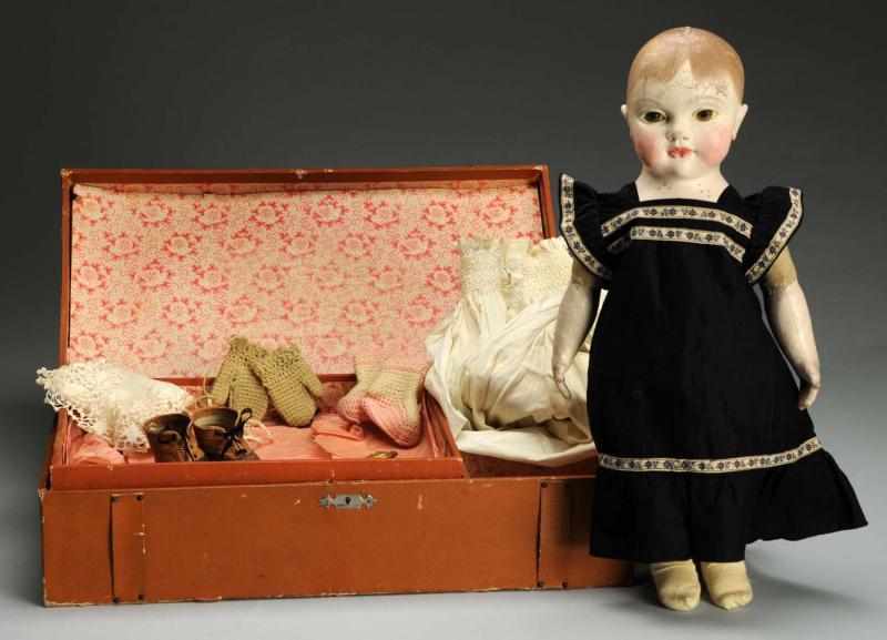 Appraisal: Wonderful Cloth Philadelphia Baby Doll Molded face with original painted