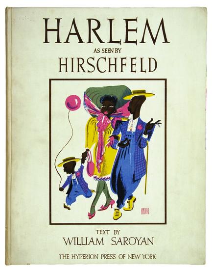 Appraisal: HIRSCHFELD Albert - Harlem As Seen By Hirschfeld Text by