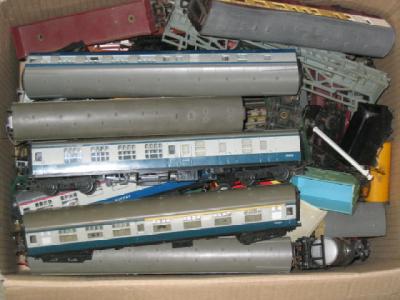 Appraisal: Various playworn rolling stock by Hornby and others including B